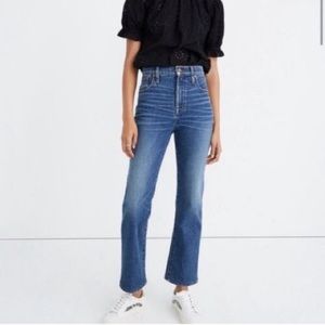 Madewell Slim Demi Bootcut cropped ankle jeans Sz 29